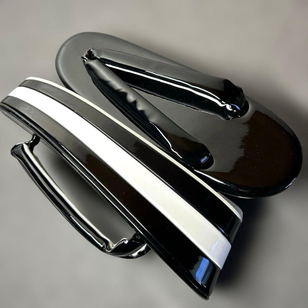 エナメル厚底草履バッグセット/NO.12