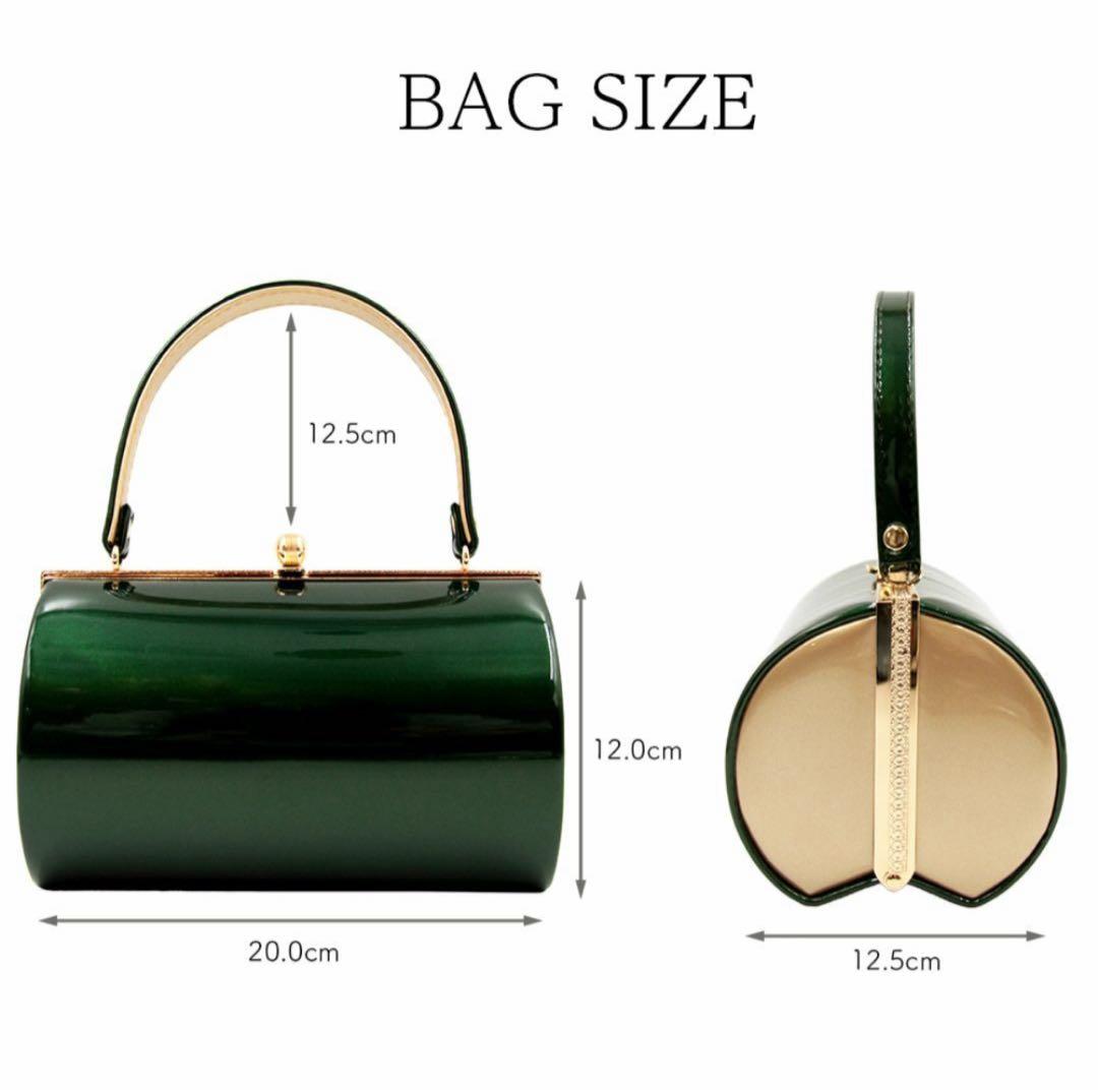 エナメル厚底草履バッグセット/NO.12