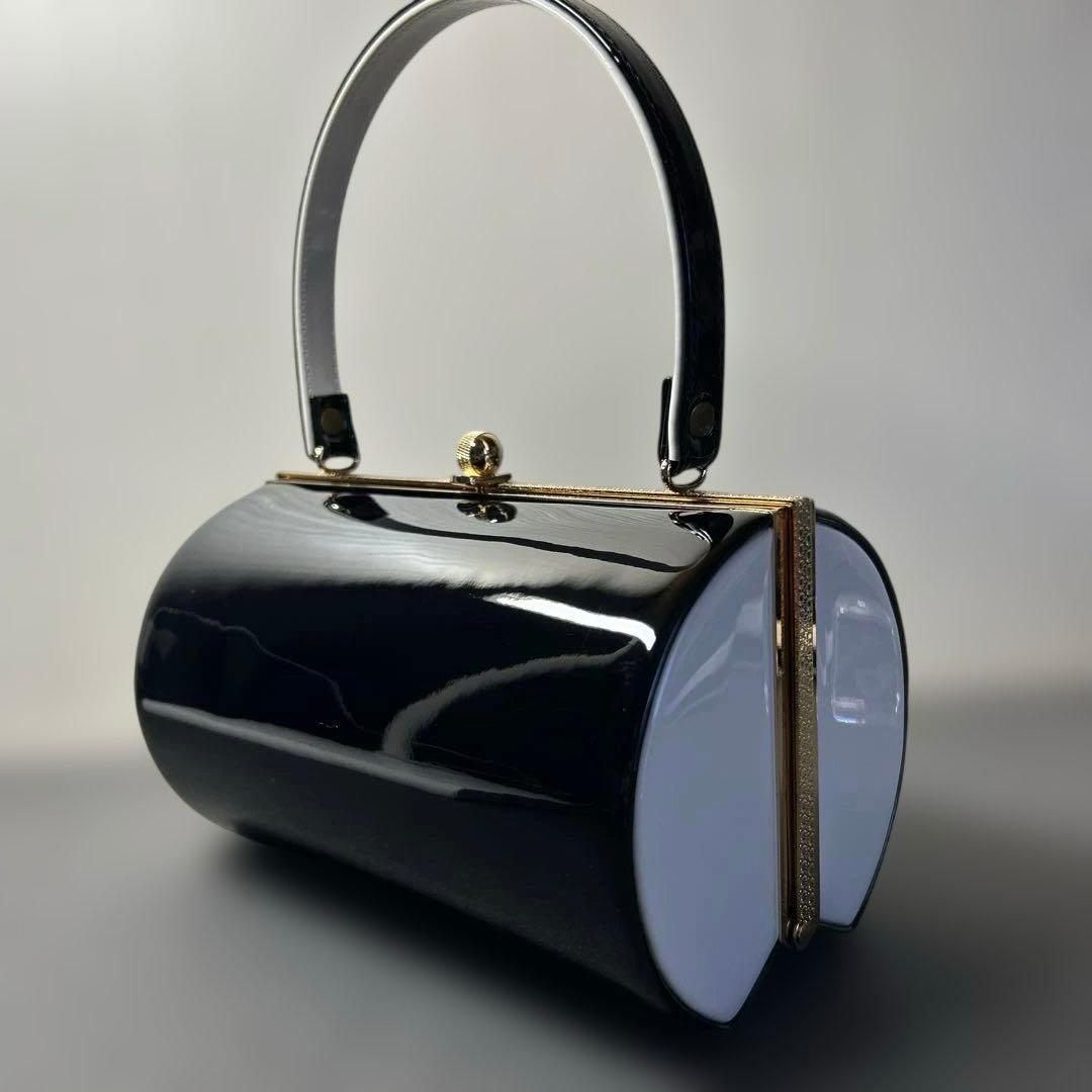 エナメル厚底草履バッグセット/NO.12