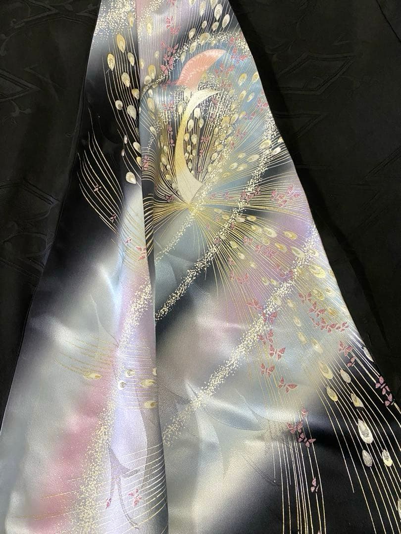 3258 着物　リメイク　ドレス　ワンピース