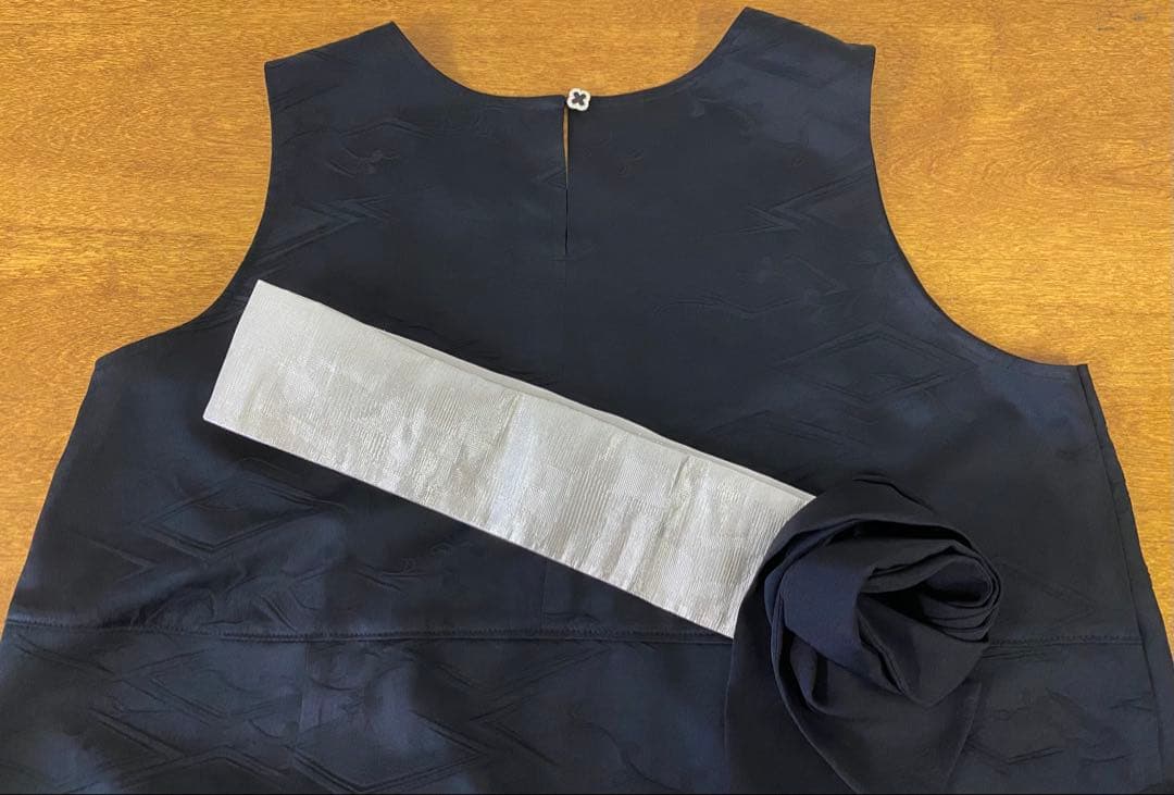 3258 着物　リメイク　ドレス　ワンピース