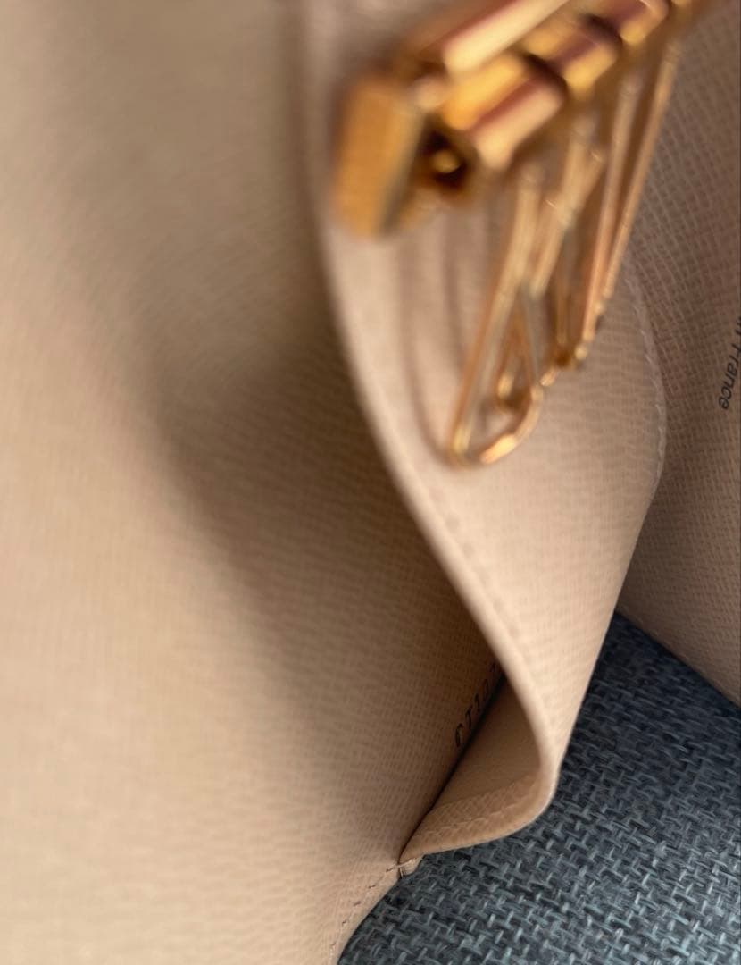 新品　ルイヴィトン　ミュルティクレ4　キーケースダミエ　アズール