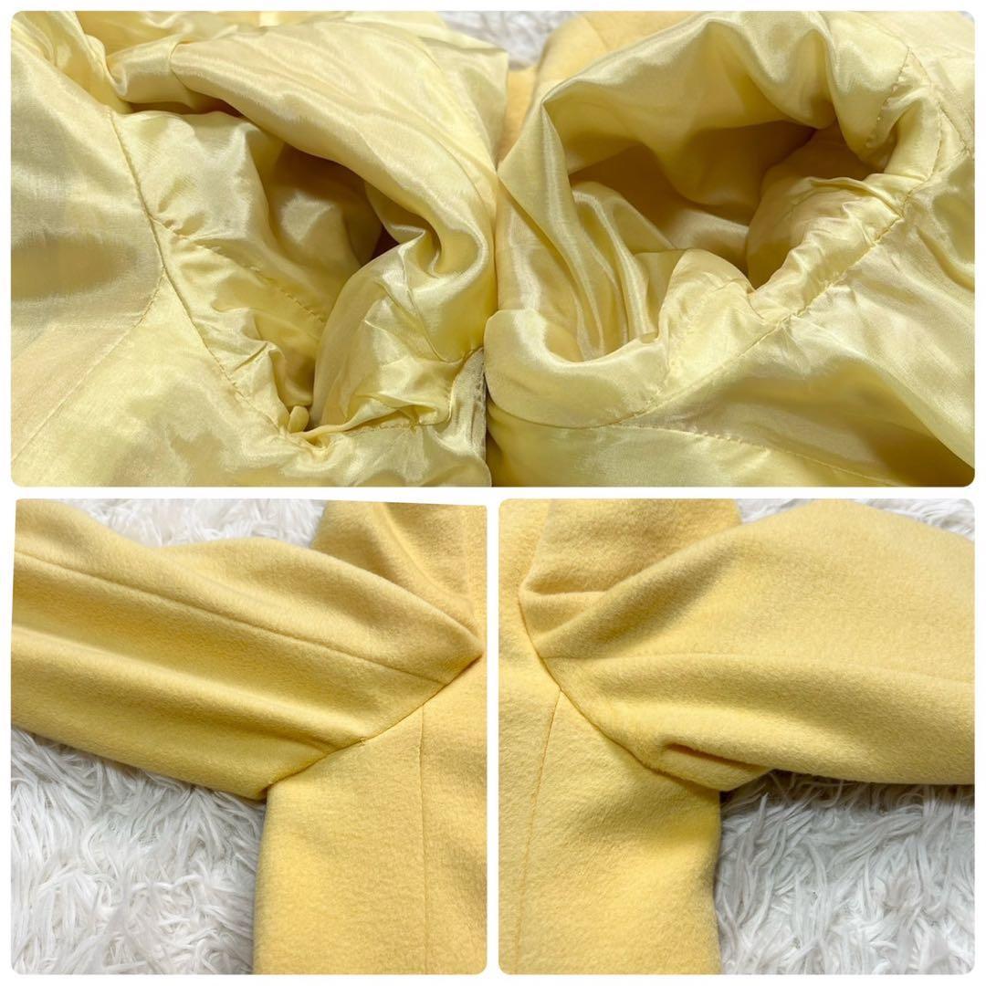 セリーヌ コート ジェーシーシー期 L相当 イエロー ロング丈