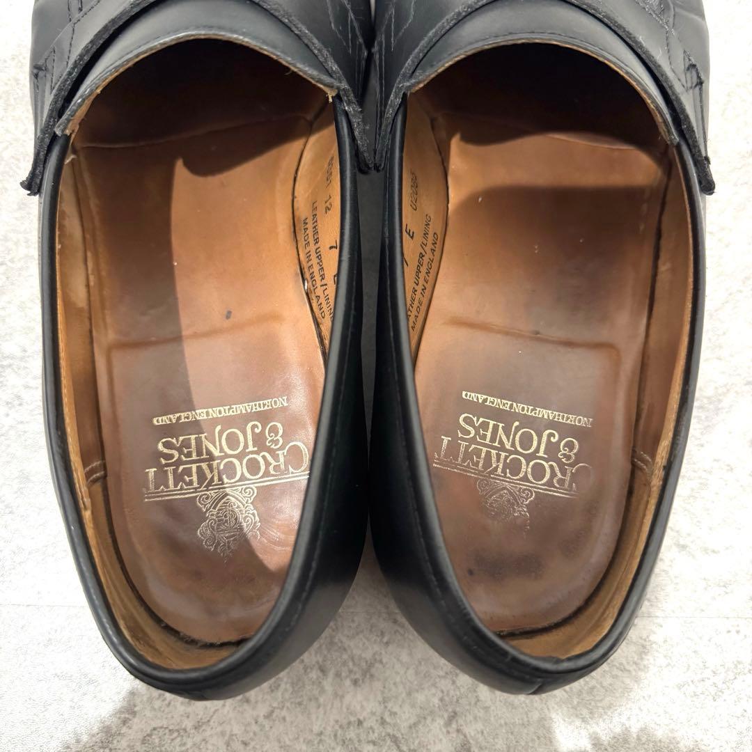 【人気モデル】Crokett&Jones 26 SIDNEY ローファー　レザー