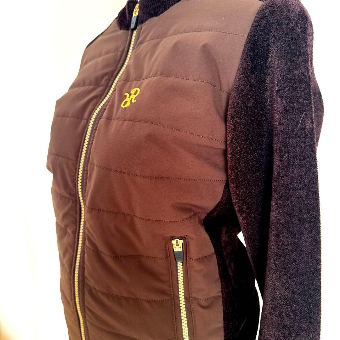 お値下げRESURRECTION★ニットコンビネーション パデットブルゾン