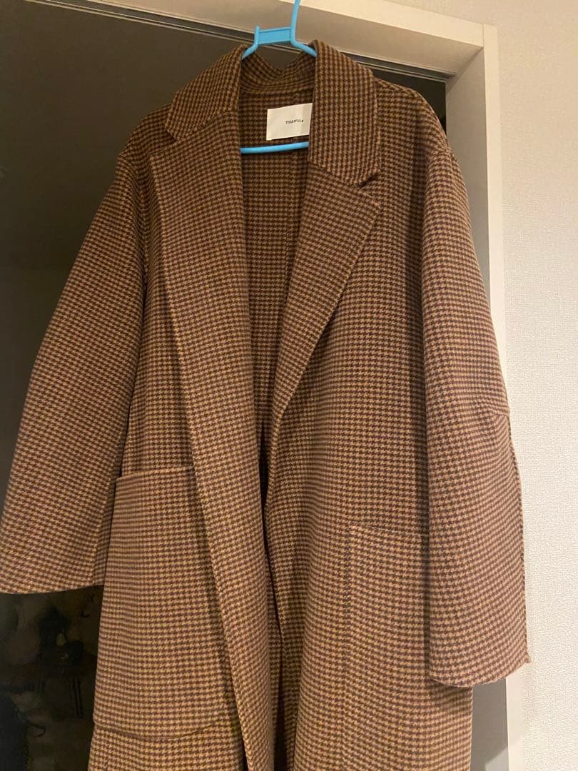 ※ジジ※Todayful オーバーチェックコート