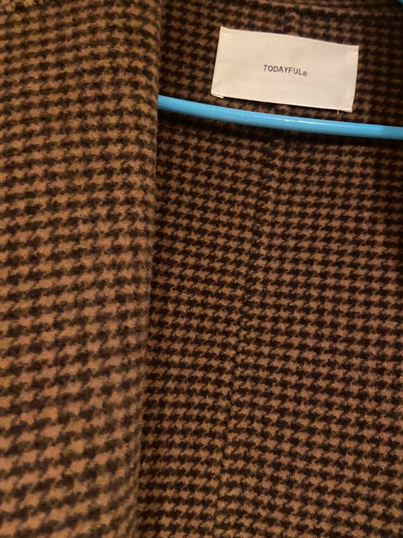 ※ジジ※Todayful オーバーチェックコート