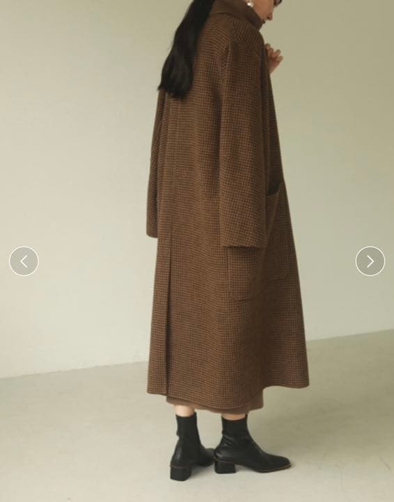 ※ジジ※Todayful オーバーチェックコート