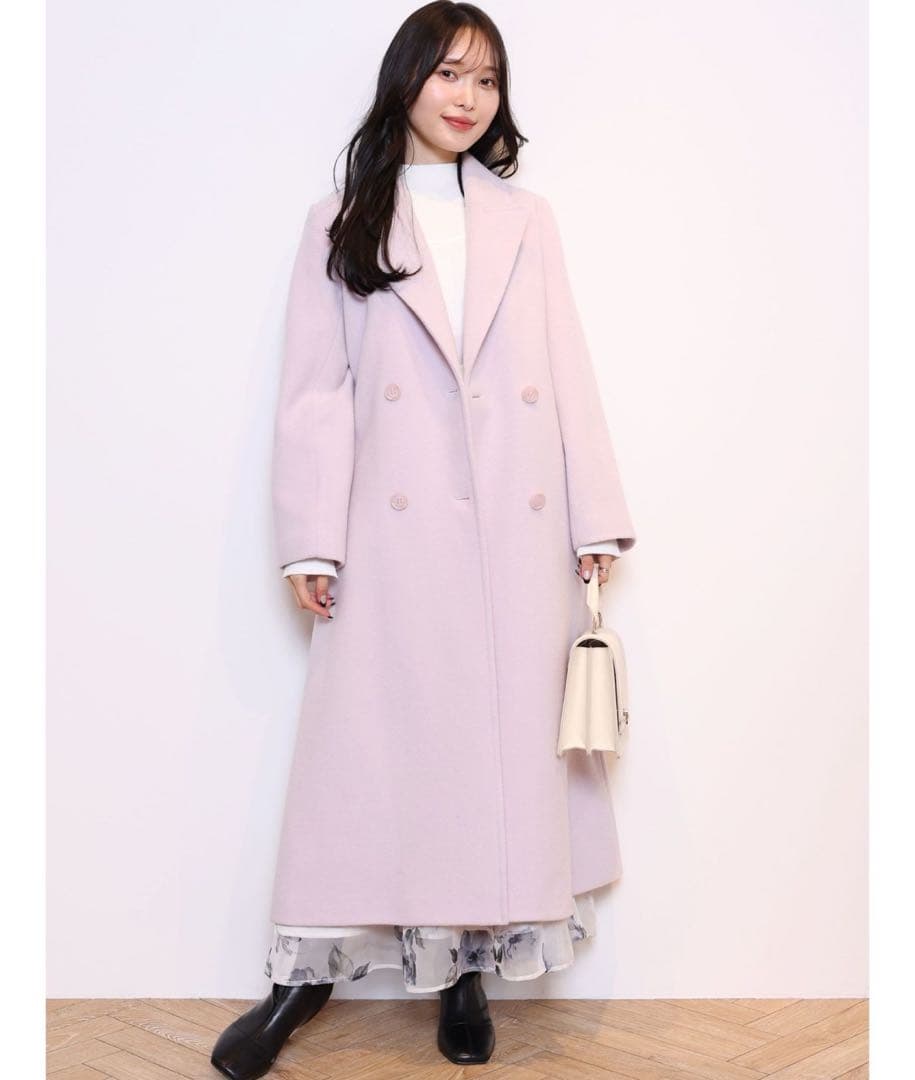 新品　20900円　MERCURYDUO ウールチェスターコート　泉里香　美香