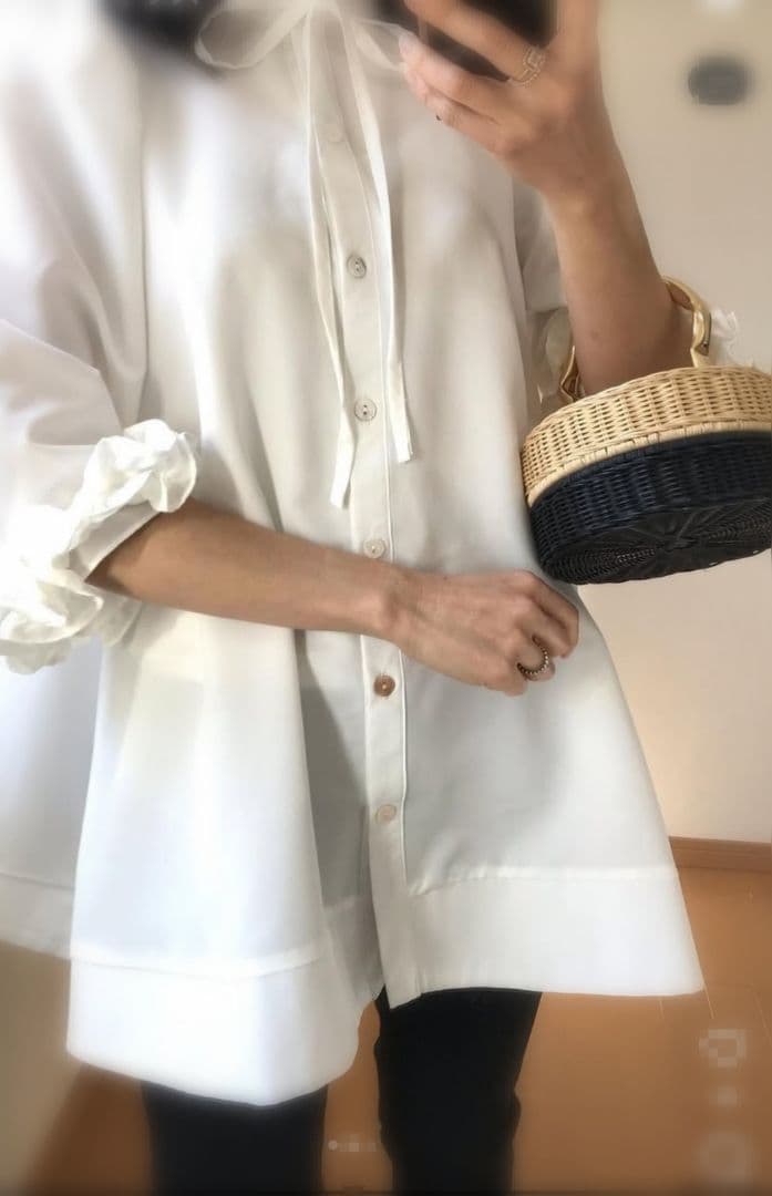 マニマリス　パンケーキ　かごバッグ 　バイカラー　シングル