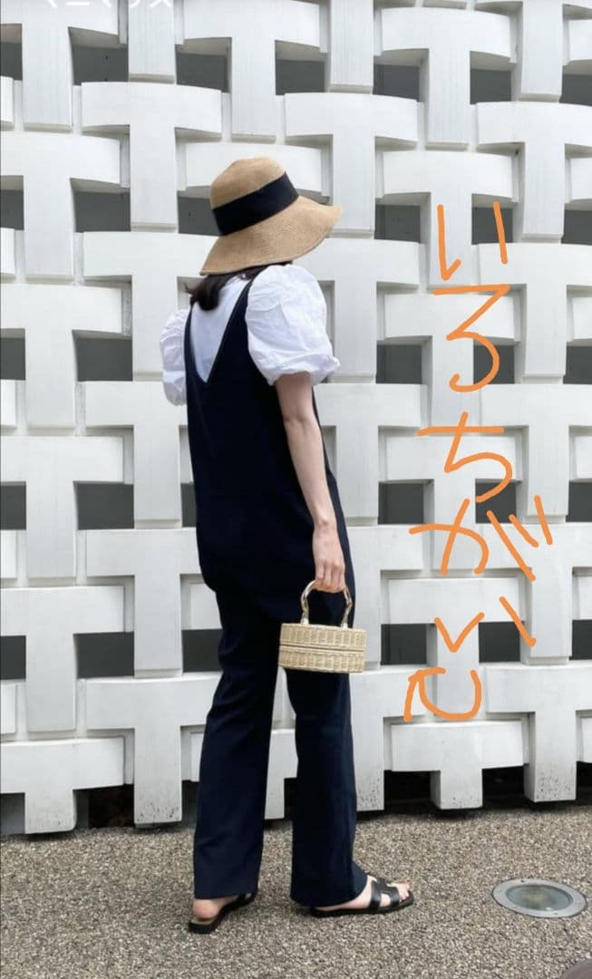 マニマリス　パンケーキ　かごバッグ 　バイカラー　シングル