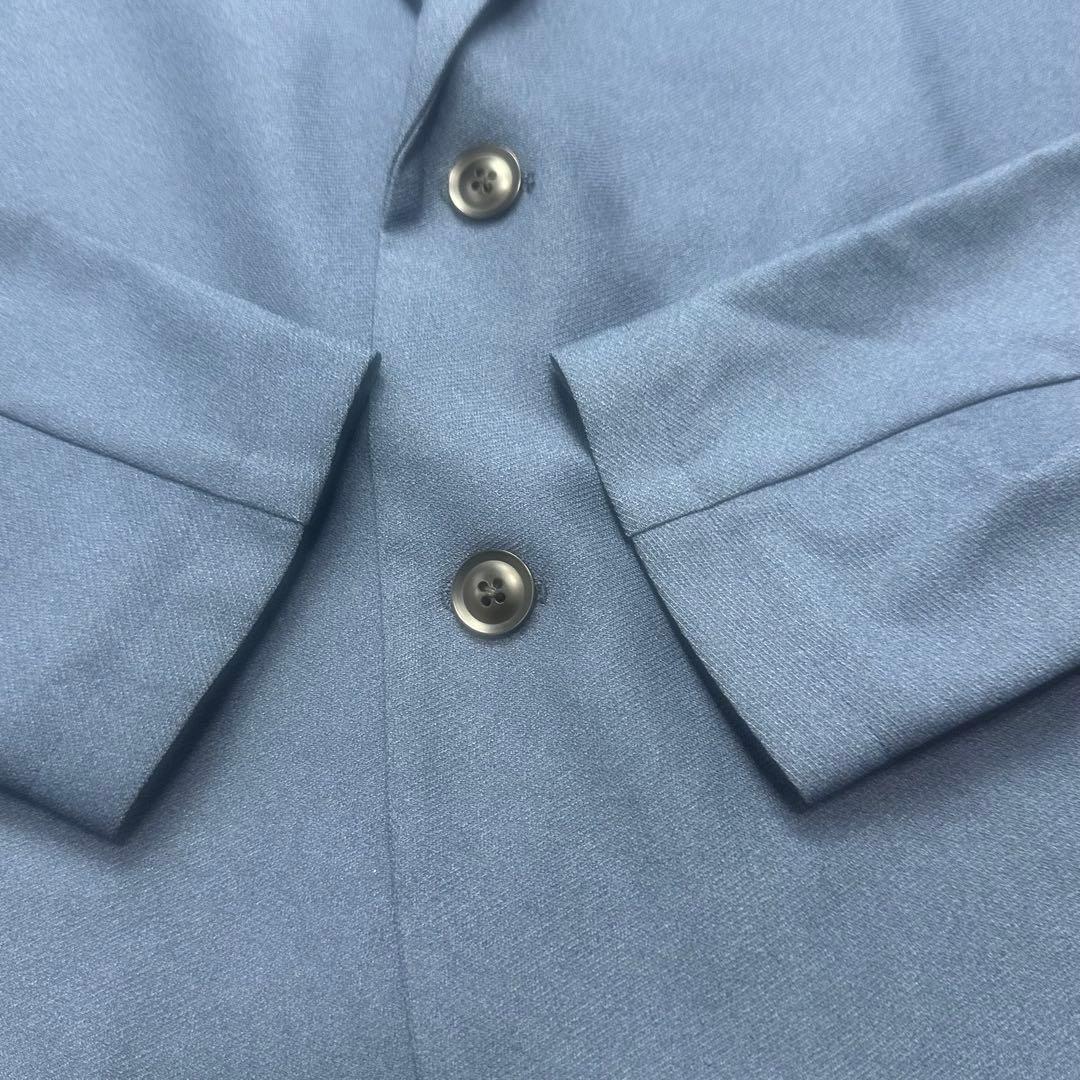 Factelier デイリーウォッシャブル　 セットアップ 扇原コラボ　L 紺