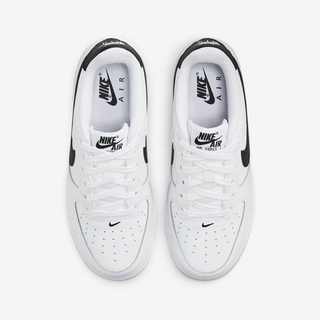 【新品24.5cm】NIKE｜エアフォース１GS｜ホワイト/ブラック