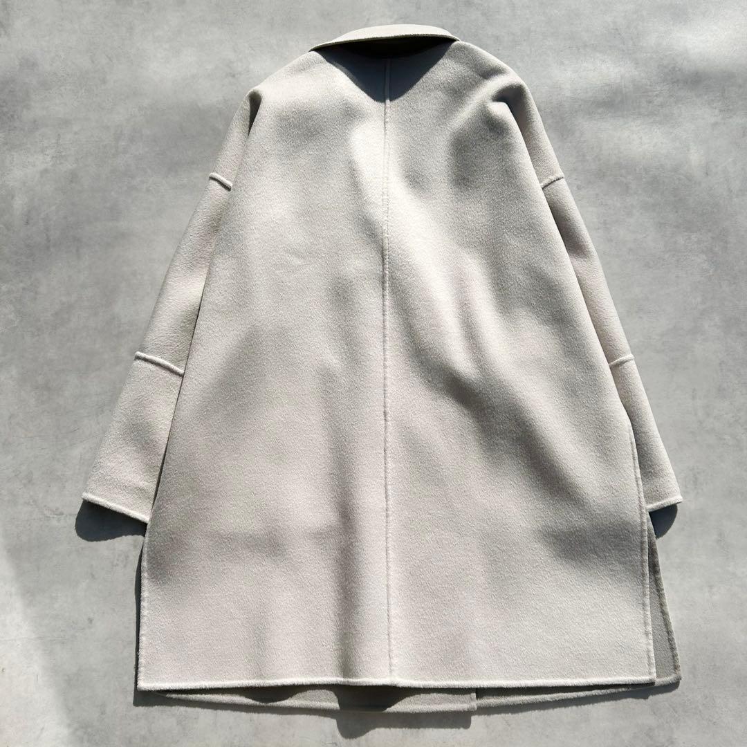 アドーア　２ＴＯＮＥリバーⅡジャケット　ベージュ　リバーコート