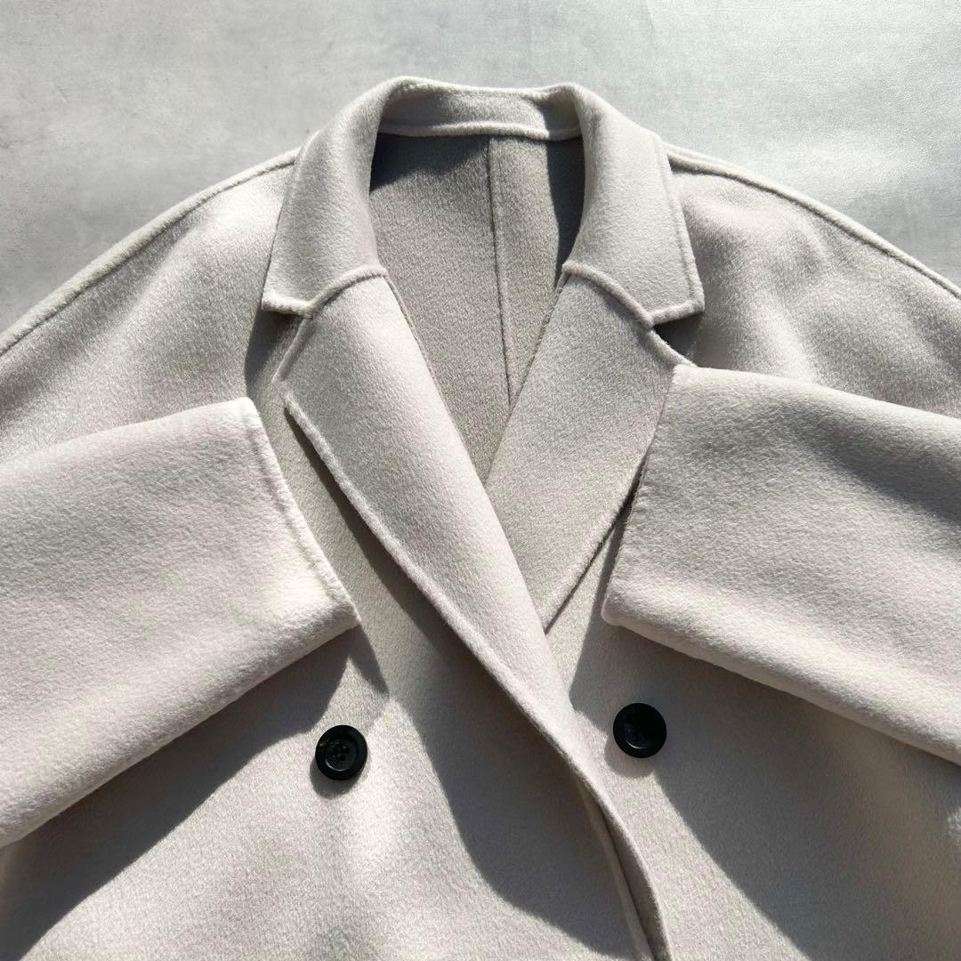 アドーア　２ＴＯＮＥリバーⅡジャケット　ベージュ　リバーコート