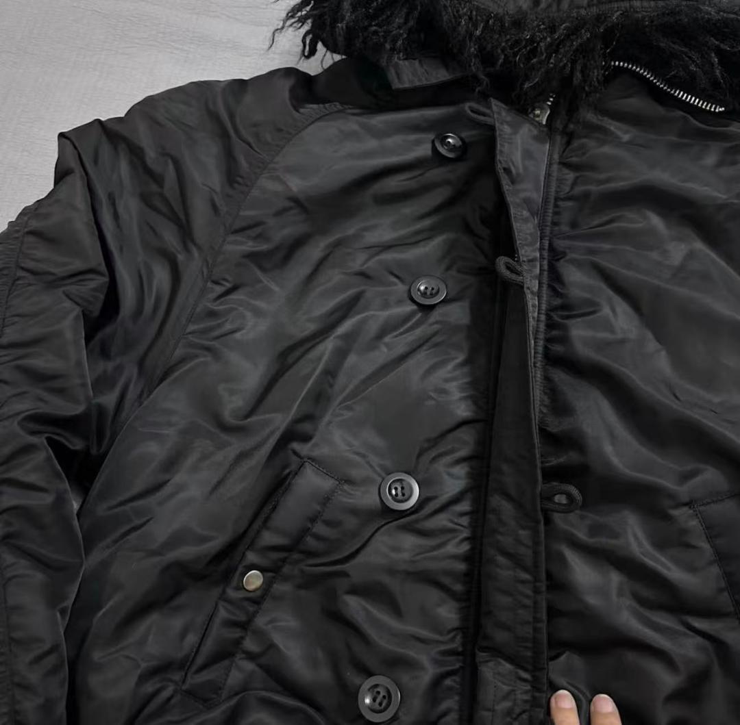 No Faith Studios N2B ファー付き フライトジャケット