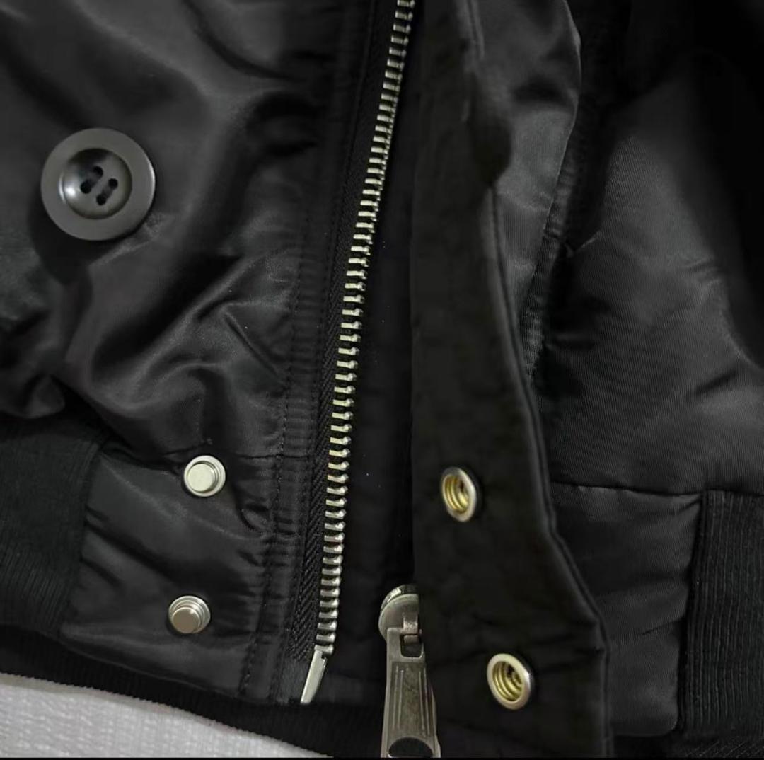 No Faith Studios N2B ファー付き フライトジャケット