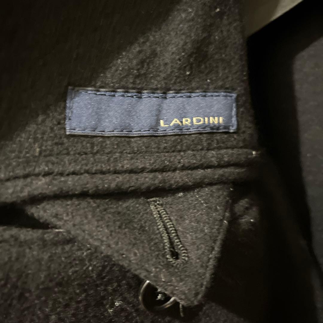LARDINI ネイビー チェスターコート