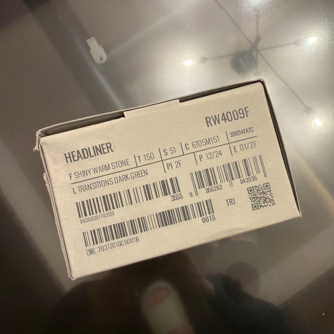 Ray-Ban  headliner 調光レンズ