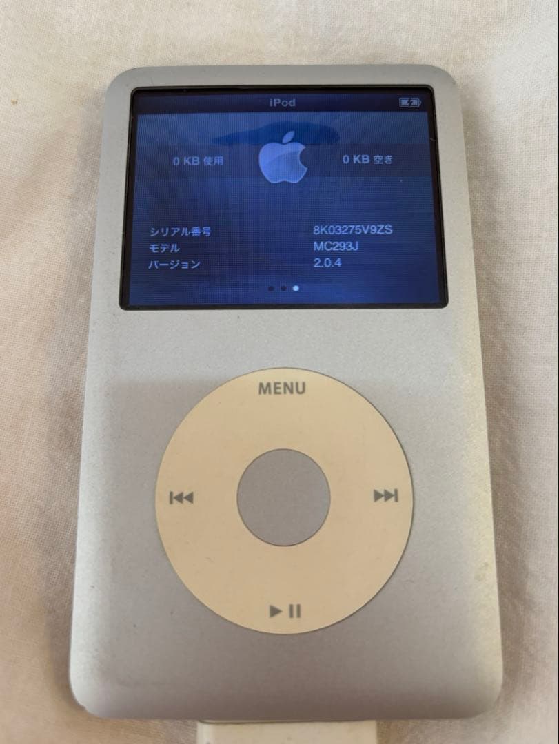 iPod classic 160GB MC293J/A 箱付き