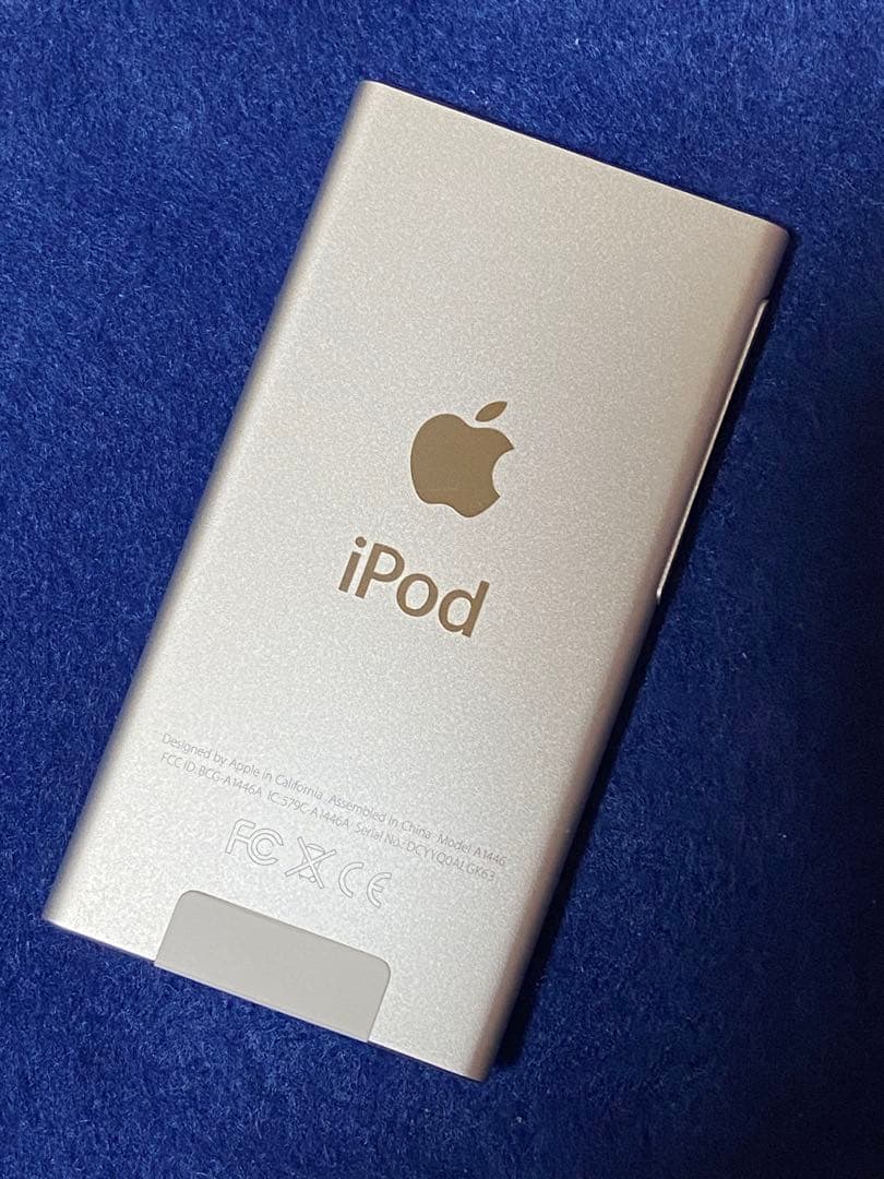 新品バッテリー Apple iPod nano 第7世代 シルバー 綺麗