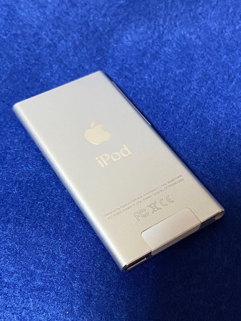 新品バッテリー Apple iPod nano 第7世代 シルバー 綺麗