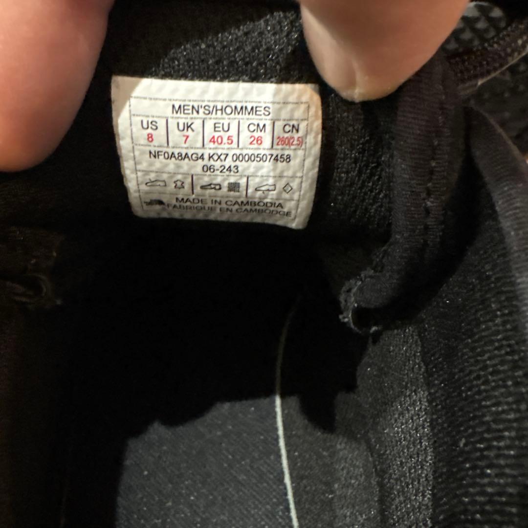 美品　THE NORTH FACE ヌプシ　チャッカ　ブーツ