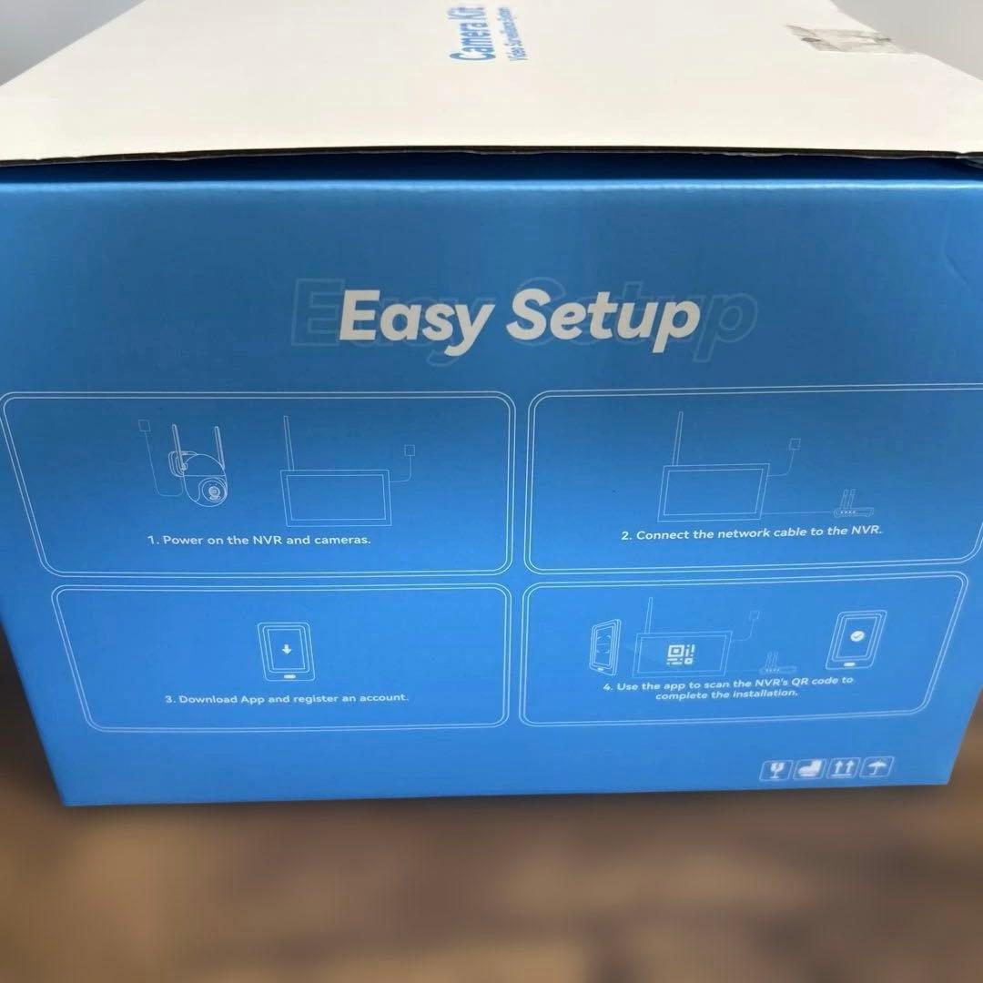 防犯カメラ屋外800万画素対応可360°広角撮影パンチルト可能