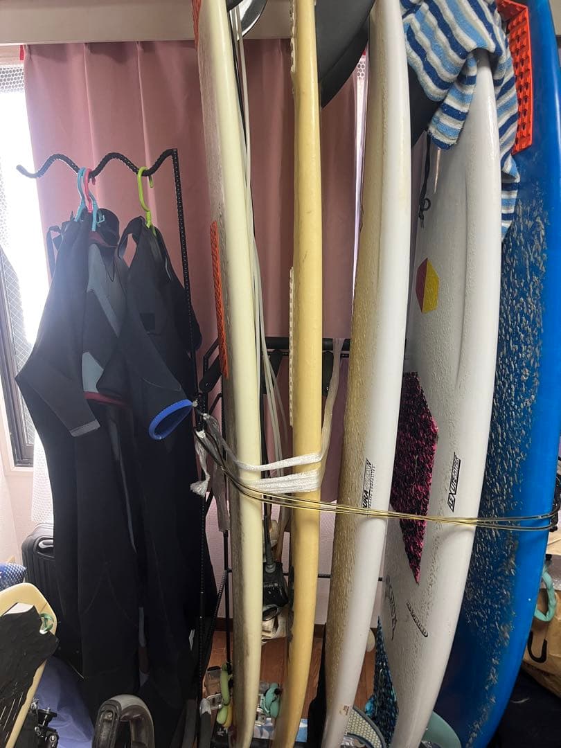 サーフボードラック　鉄筋製。中古。