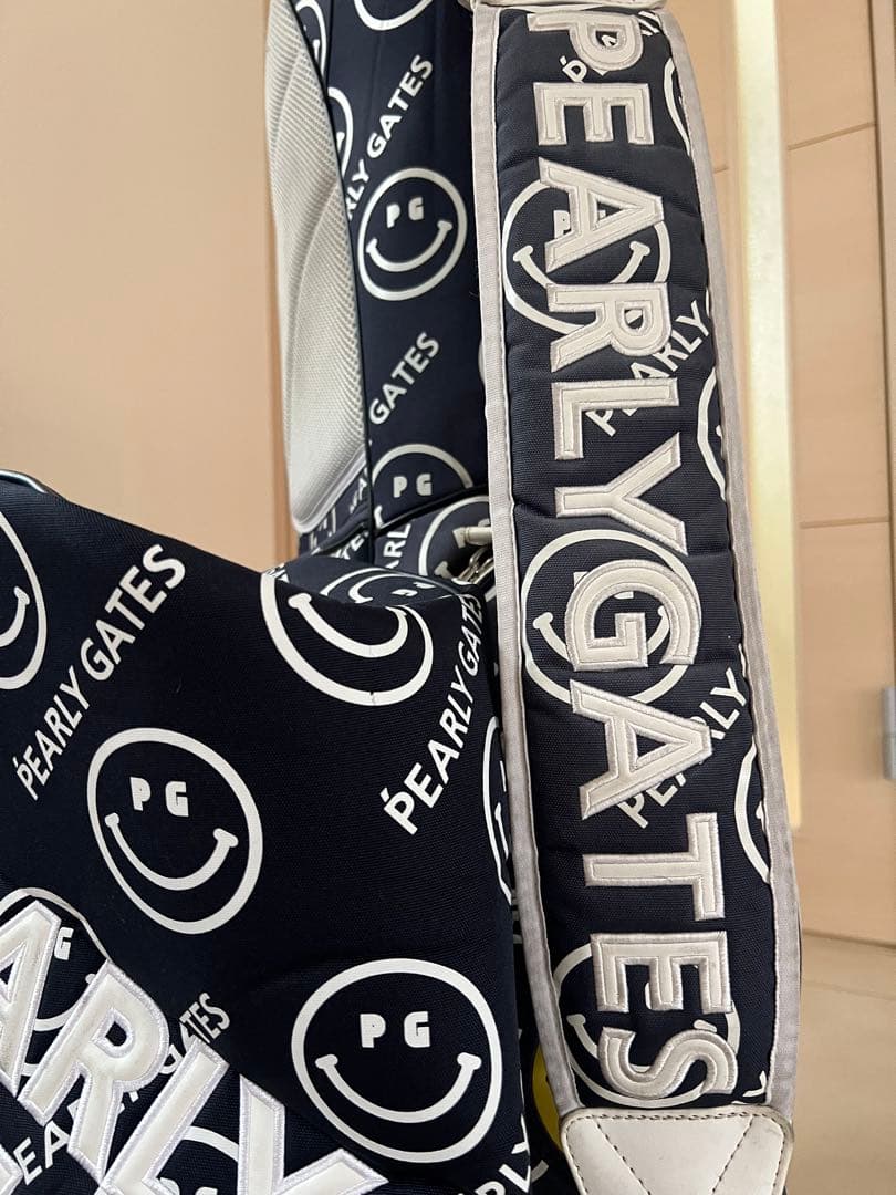 PEARLY GATES キャディバッグ スタンド式スマイル