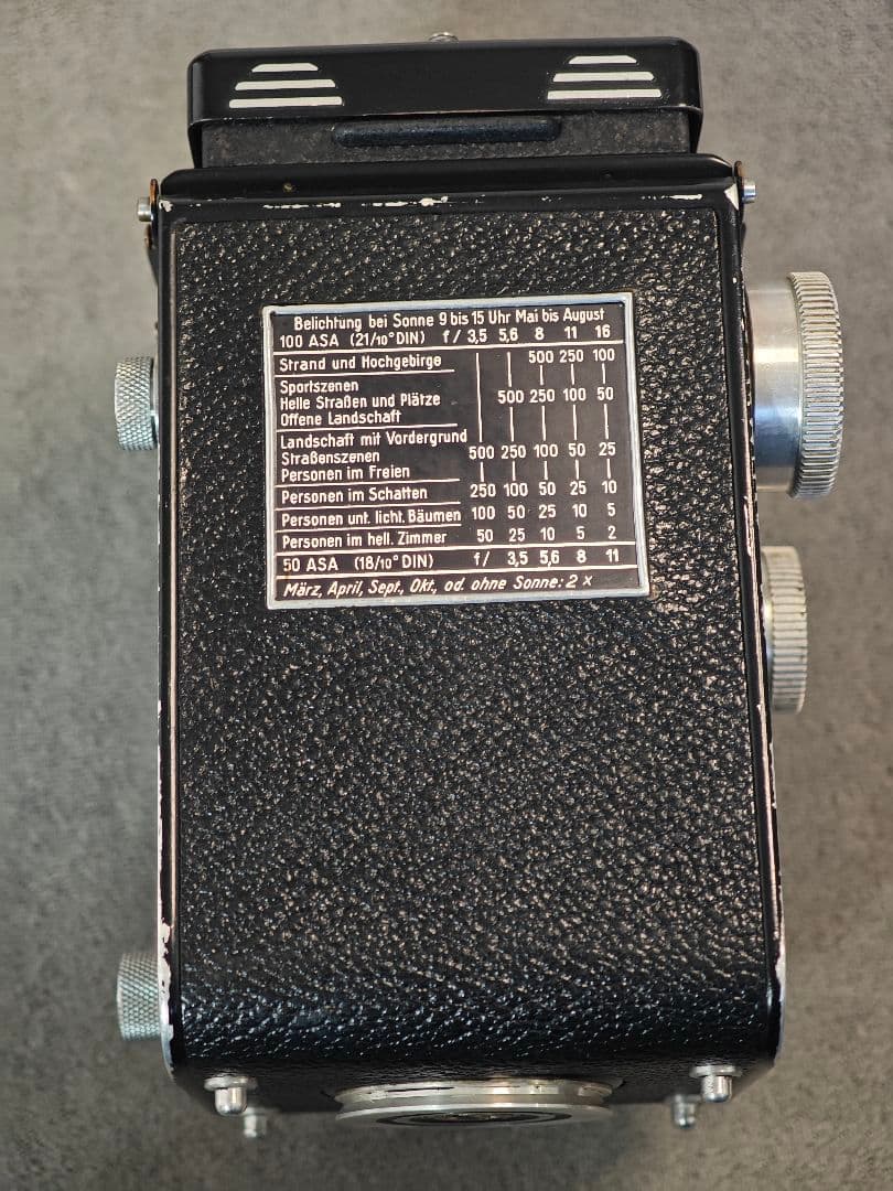 Rolleicord III Xenar 75mm f3.5 二眼レフ