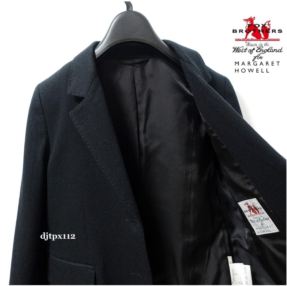 新品同様*マーガレットハウエル×FOX BROTHERS フランネル ジャケット