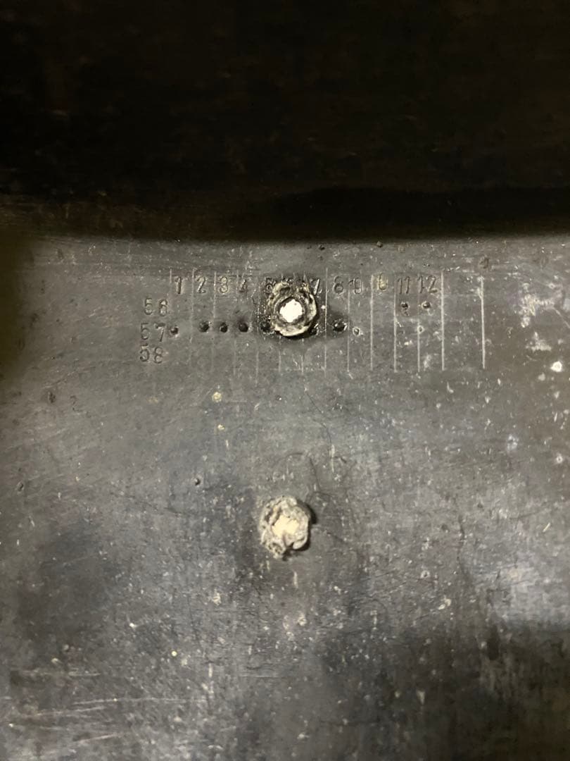 CBX400F/CBX550F 純正チェーンケース　リアフェンダー泥よけ　当時物