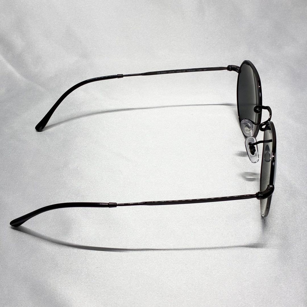 RB3565 JACK 002/48 レイバン 偏光サングラス メタル ブラック