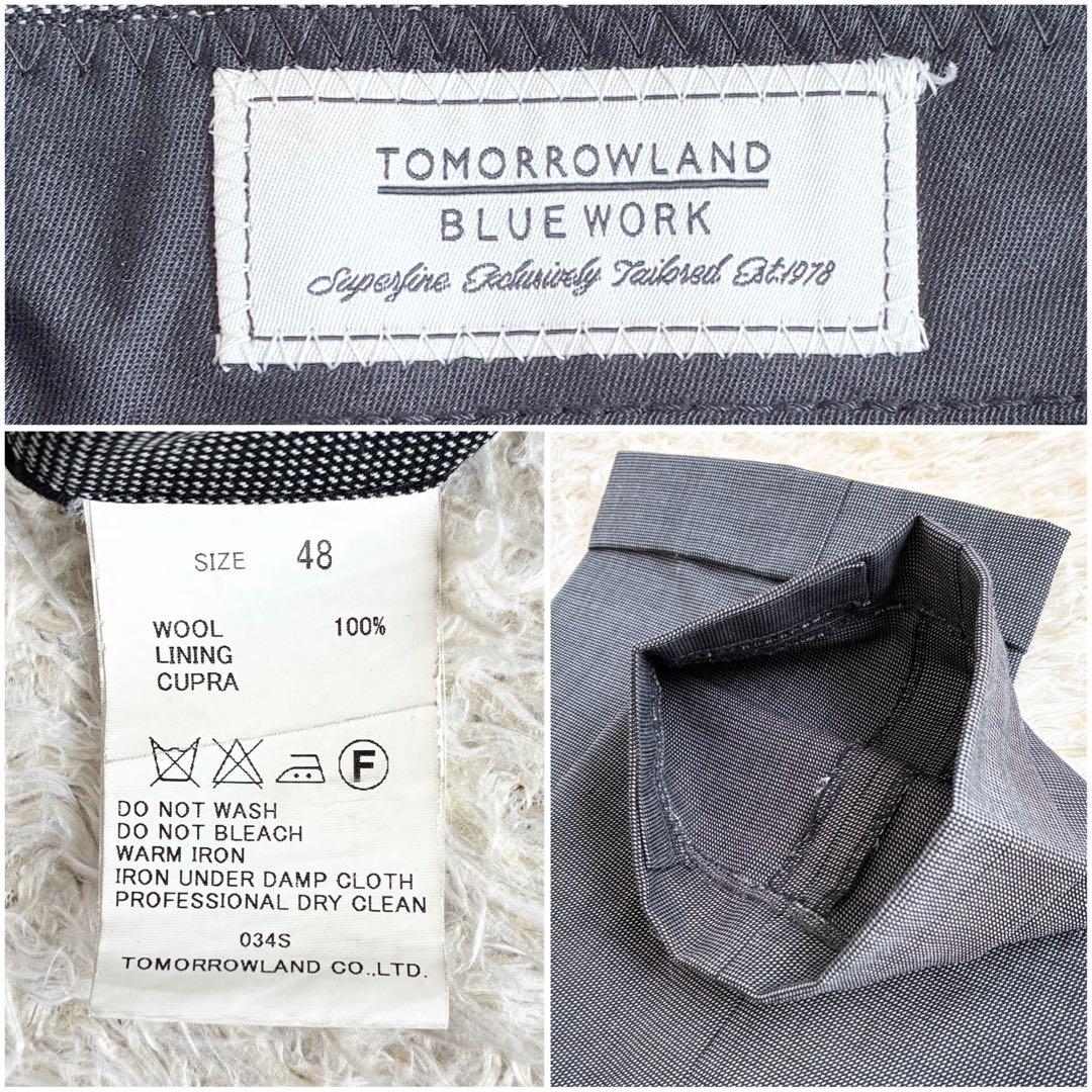 トゥモローランド NIKKE 2Bシングルセットアップスーツ 48 グレー