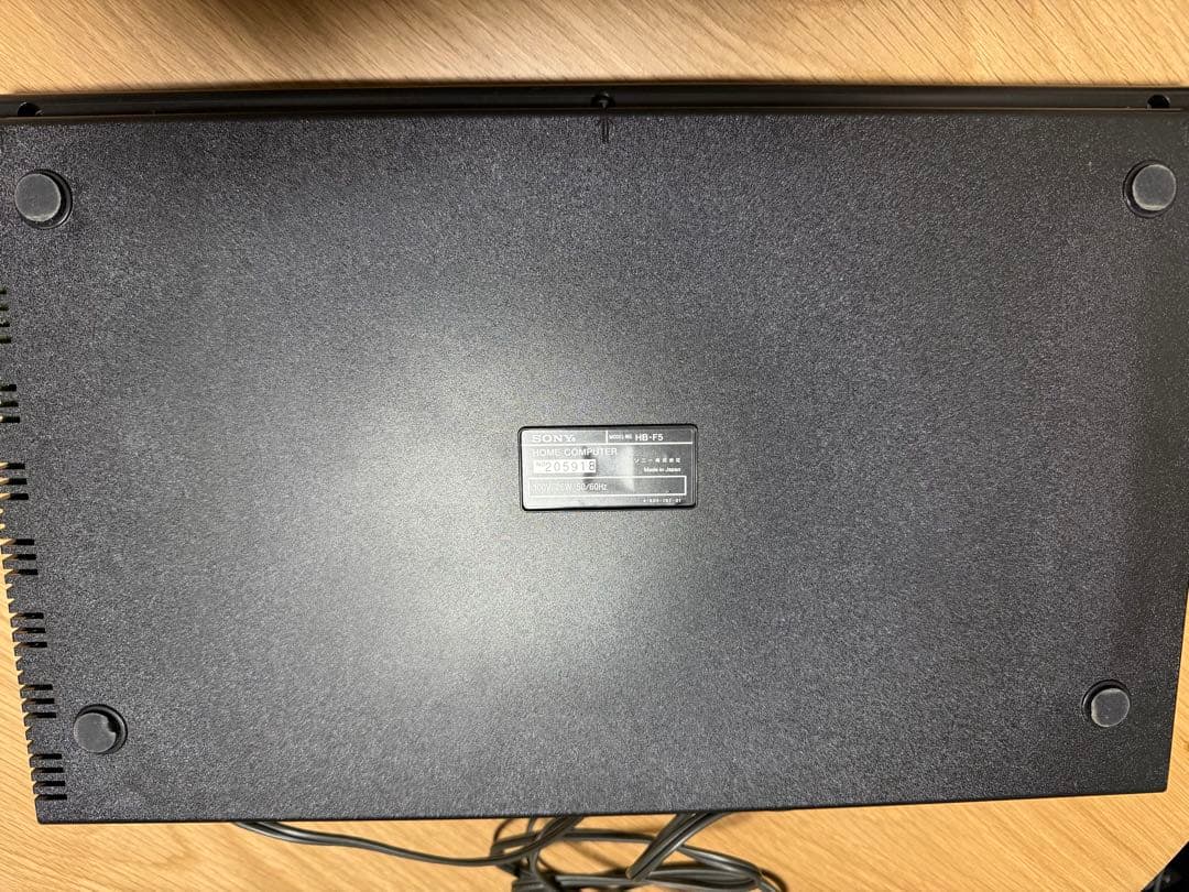 MSX2本体 HB-F5 (黒)