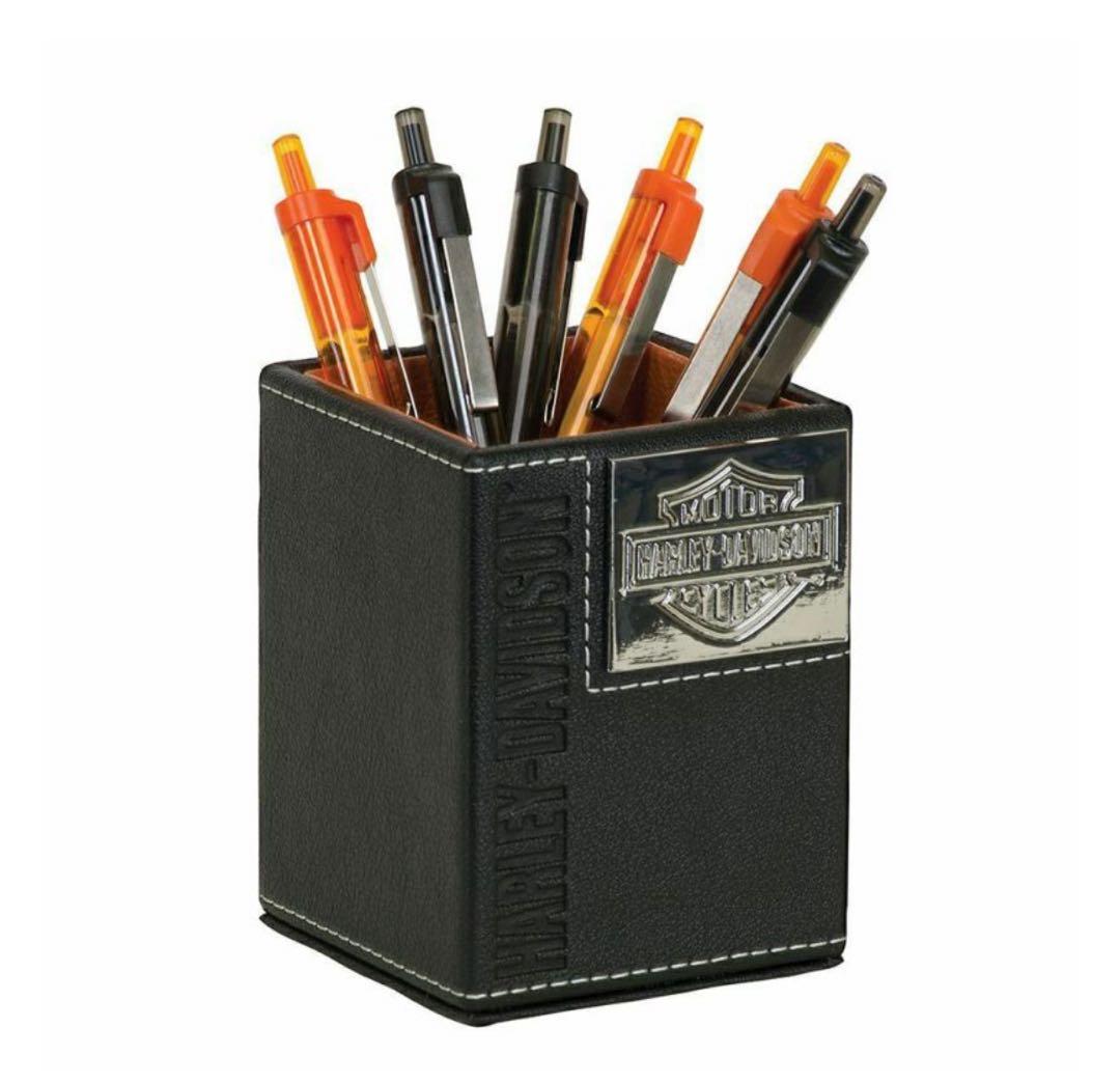 【新品未使用未開封】ハーレーダビッドソン レザーレットデスクアクセサリーセット