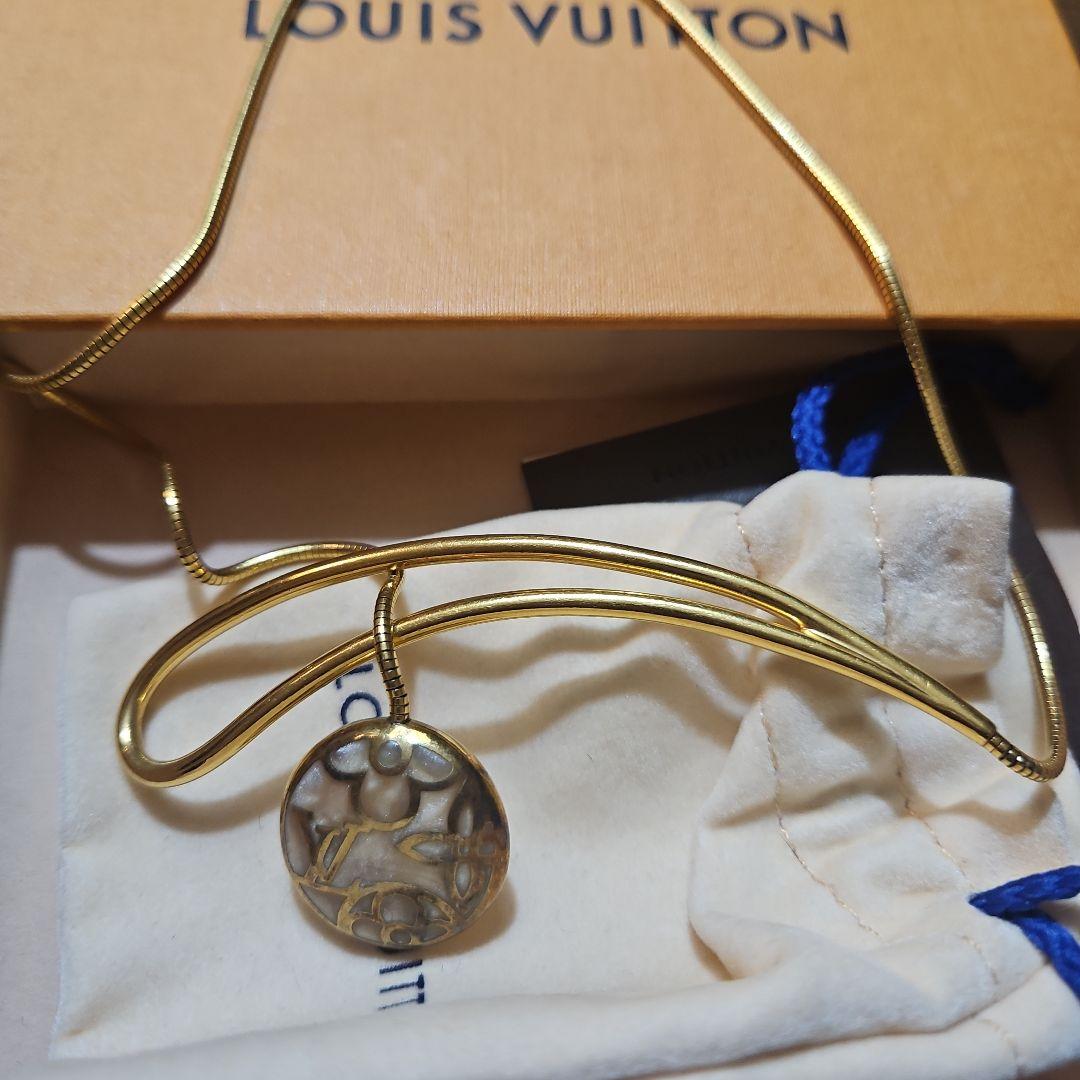 LOUIS VUITTON クリアボール ネックレス