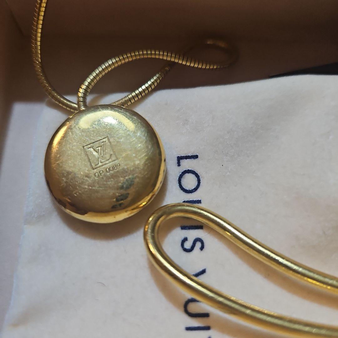 LOUIS VUITTON クリアボール ネックレス