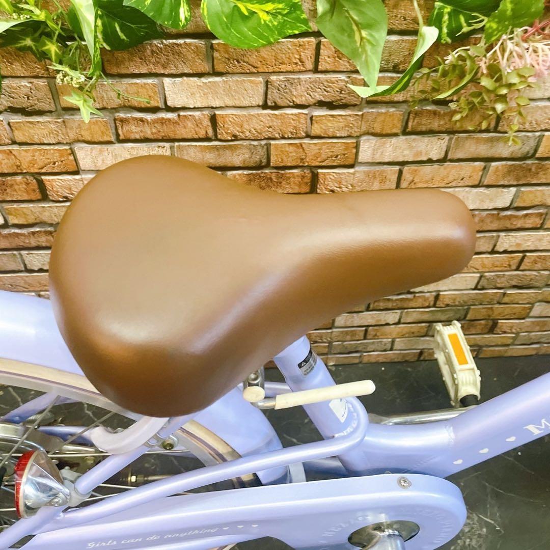 【52】子供用自転車 子供車 MEZZO PIANO パープル 20インチ