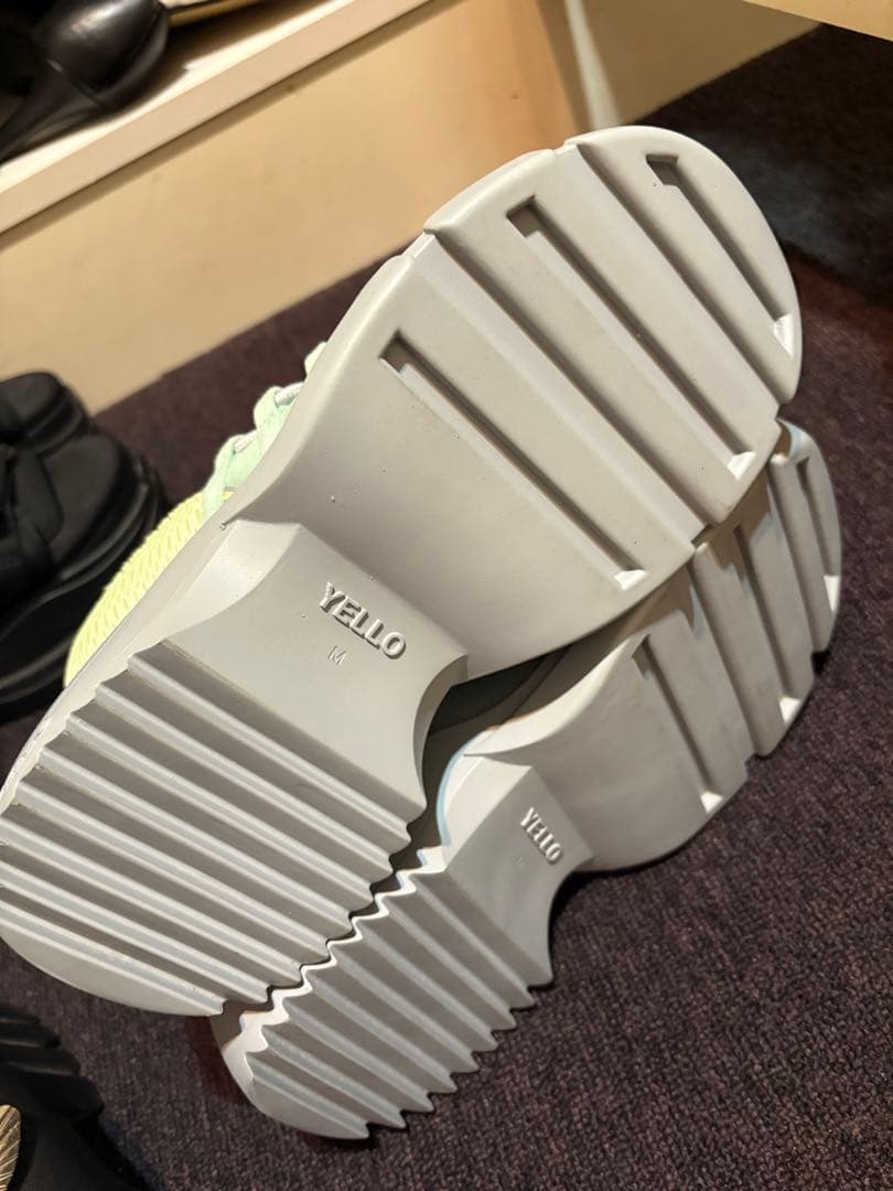 Futura Mid Heel Sneakers ライトグリーン