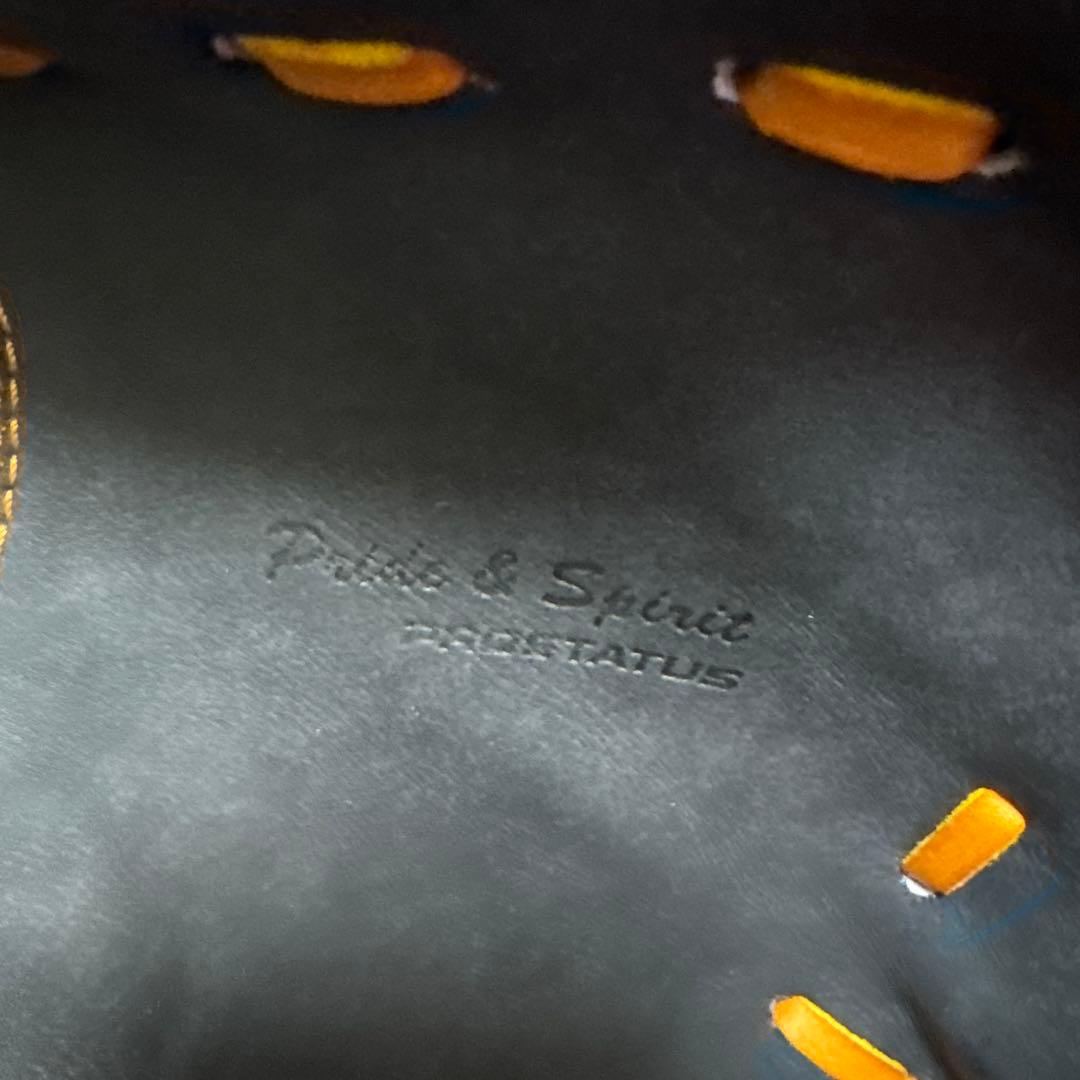 ZETT 軟式　ネイビー　キャッチャーミット　プロステイタス小林型