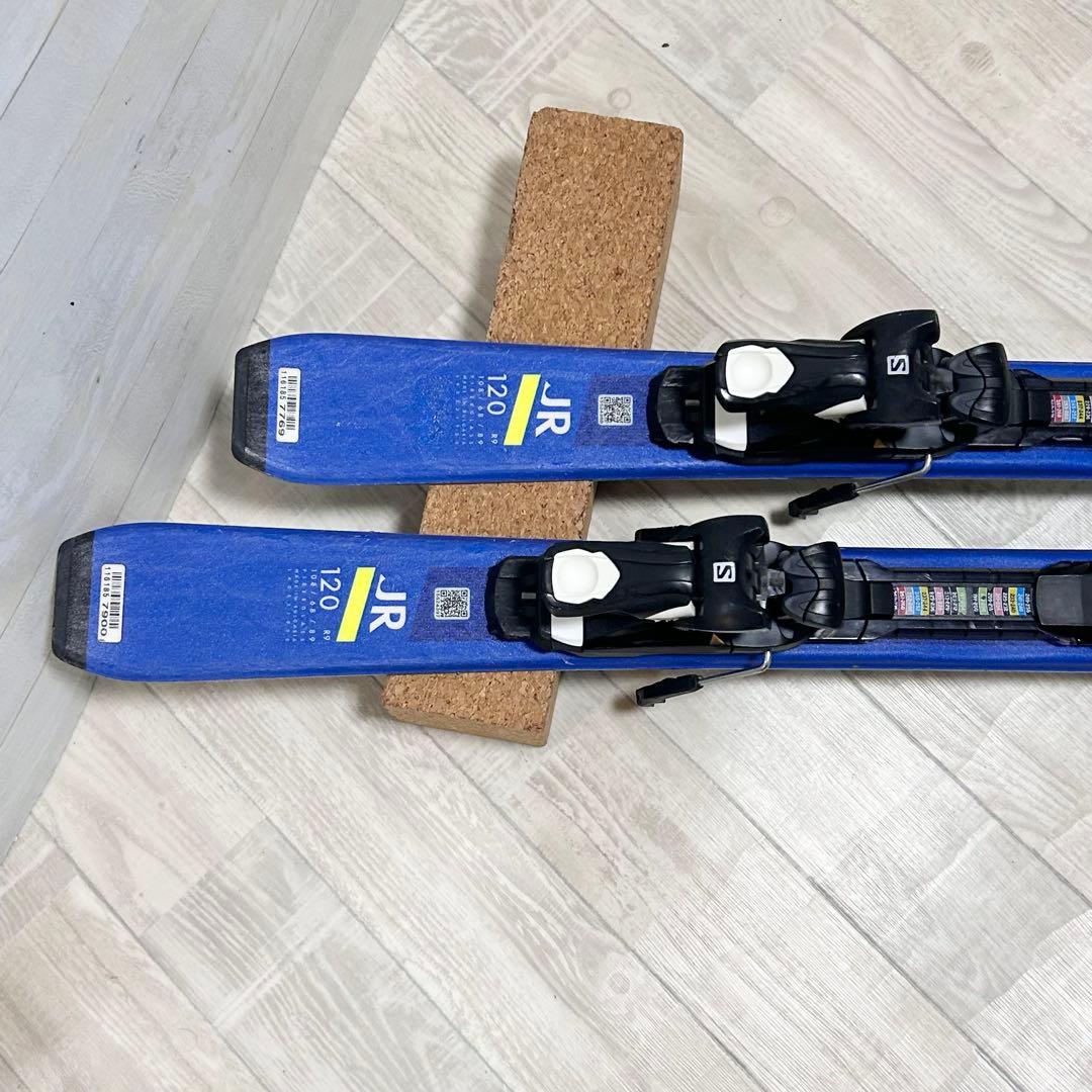 ジュニアスキーセット　サロモン　RACE JR 120、サロモンC5、22.5㎝