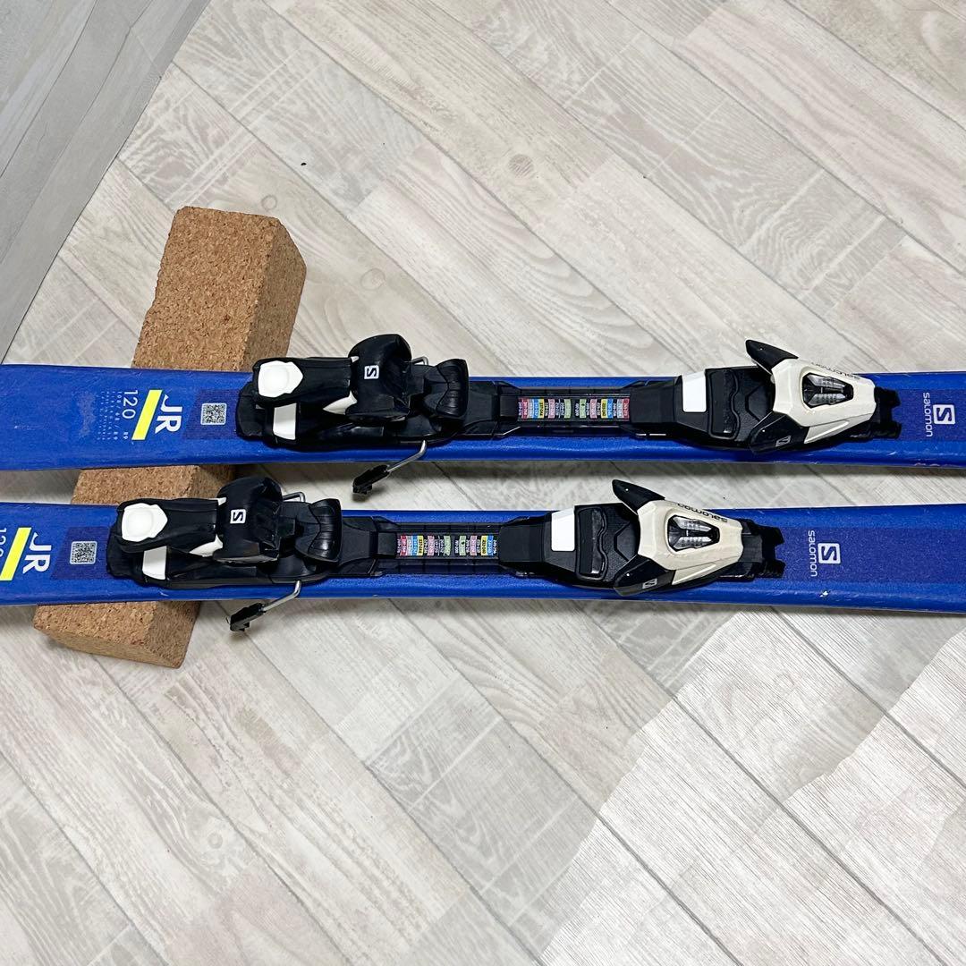 ジュニアスキーセット　サロモン　RACE JR 120、サロモンC5、22.5㎝