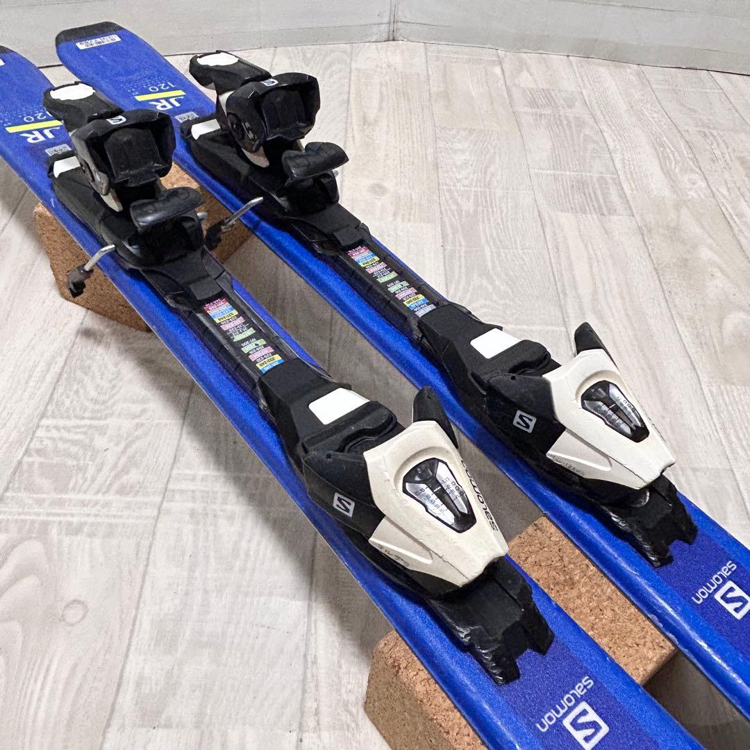 ジュニアスキーセット　サロモン　RACE JR 120、サロモンC5、22.5㎝