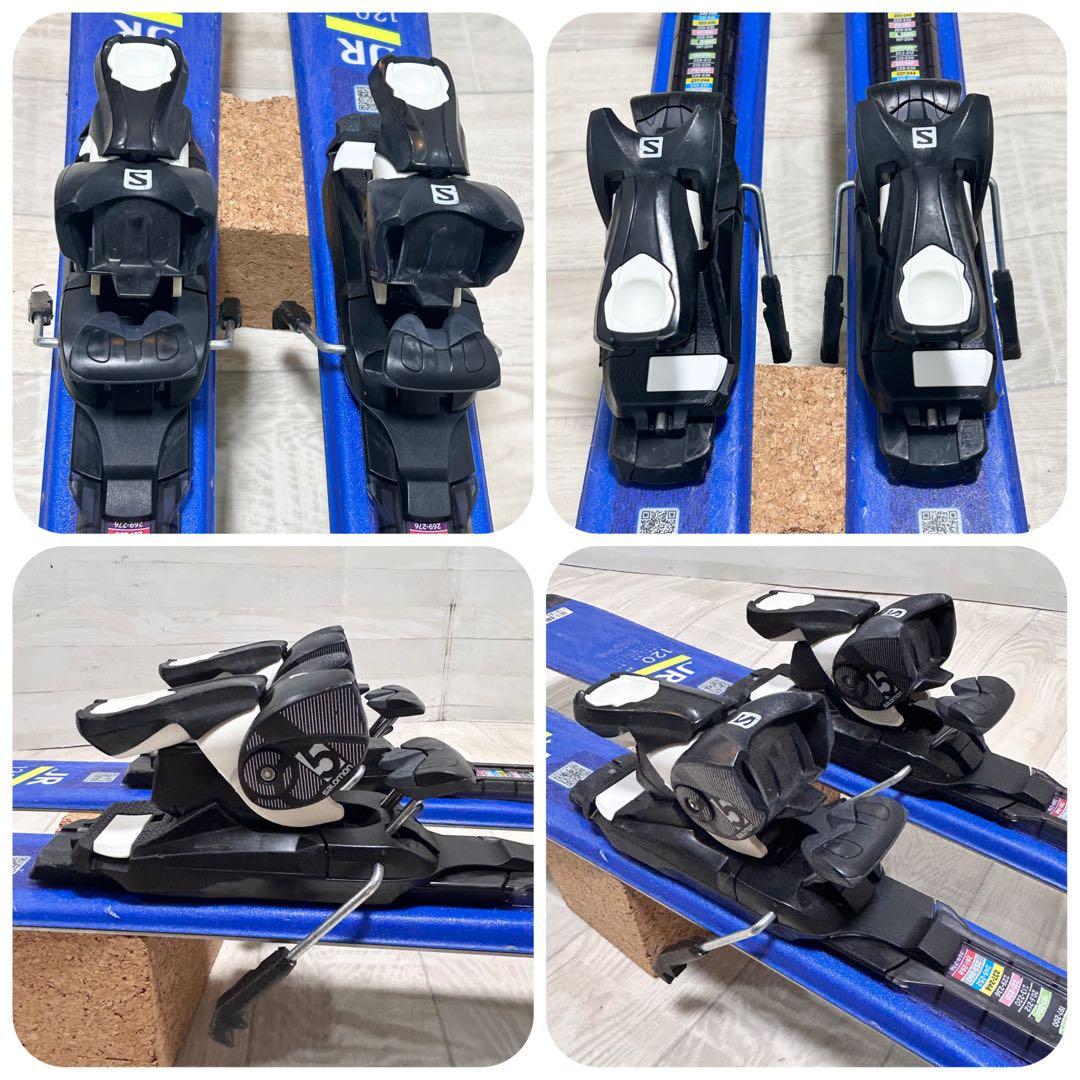 ジュニアスキーセット　サロモン　RACE JR 120、サロモンC5、22.5㎝
