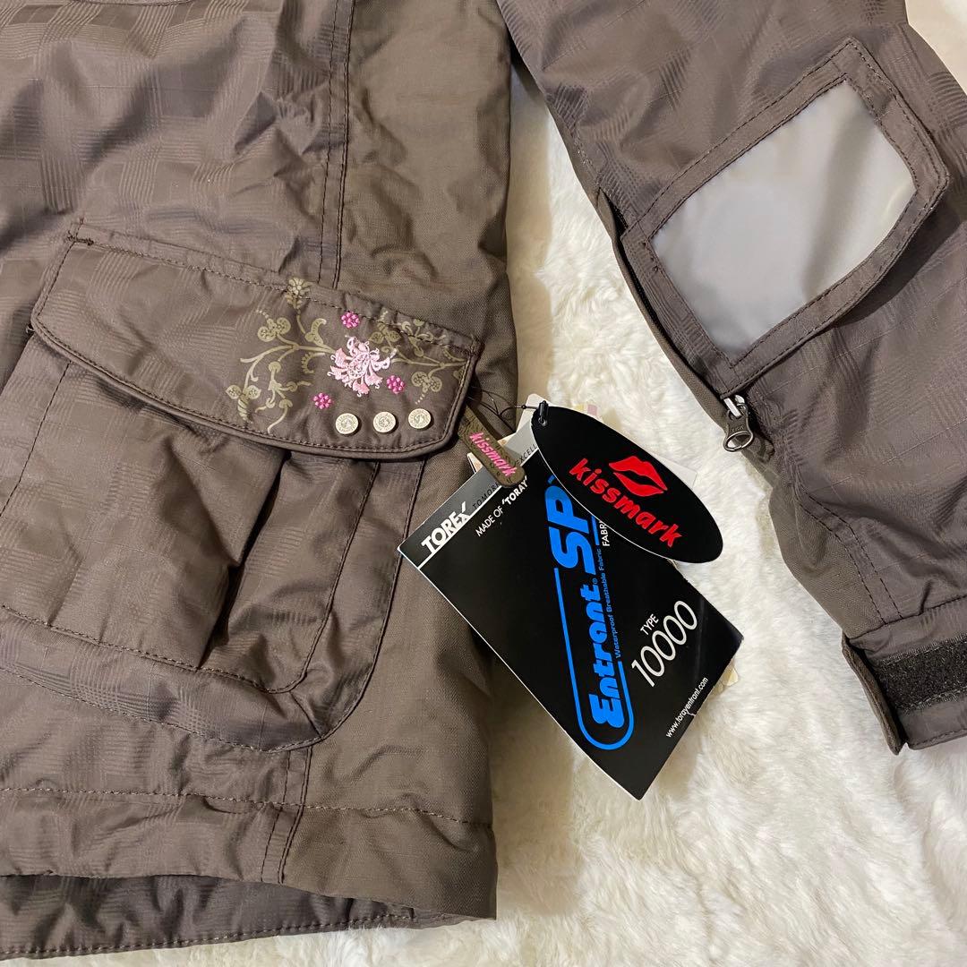 kissmark ブラウン　ジャケット スノーボード　レディース　M 新品未使用