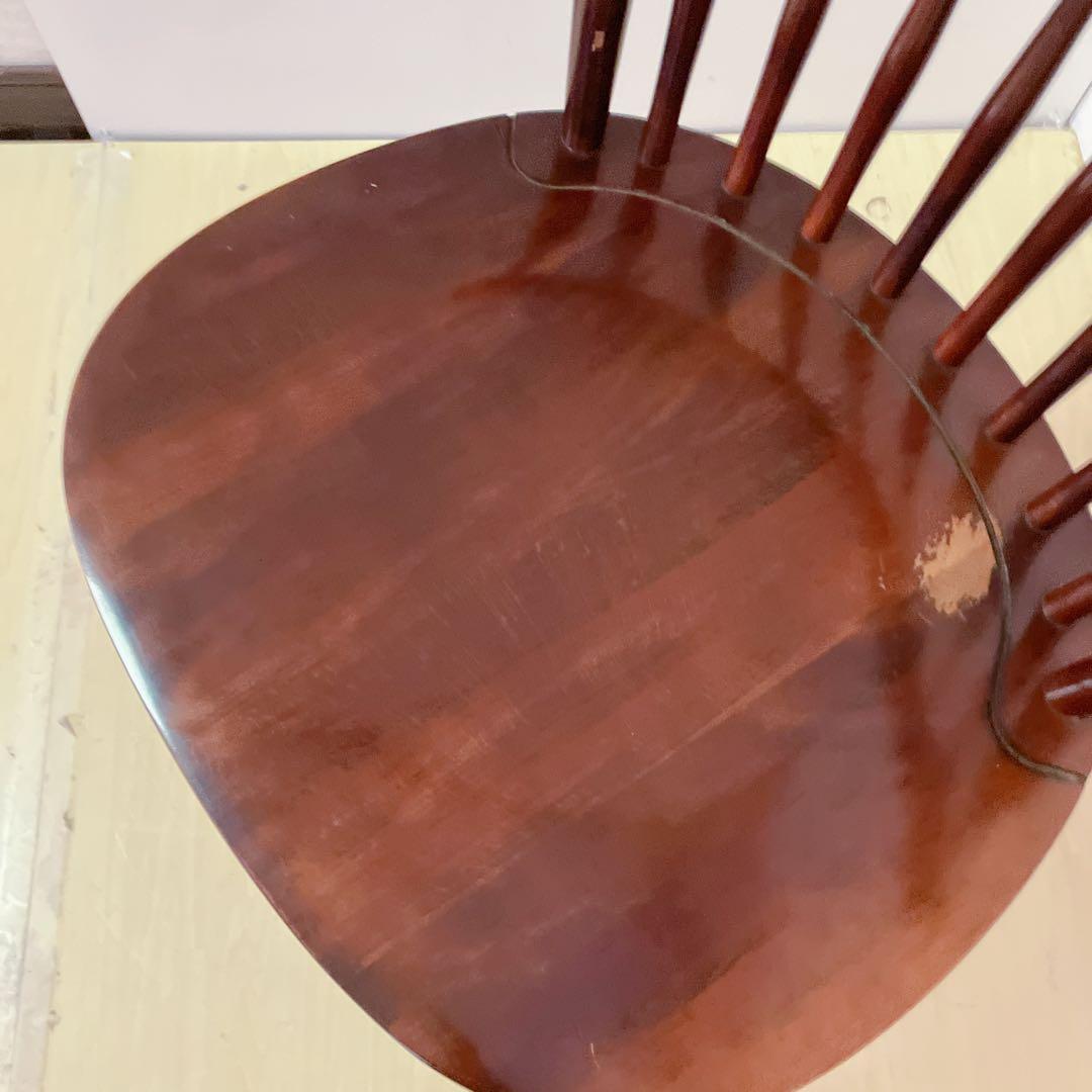 KASHIWA 柏木工　ウィンザーチェア　1脚　ダイニングチェア　木製チェア　①