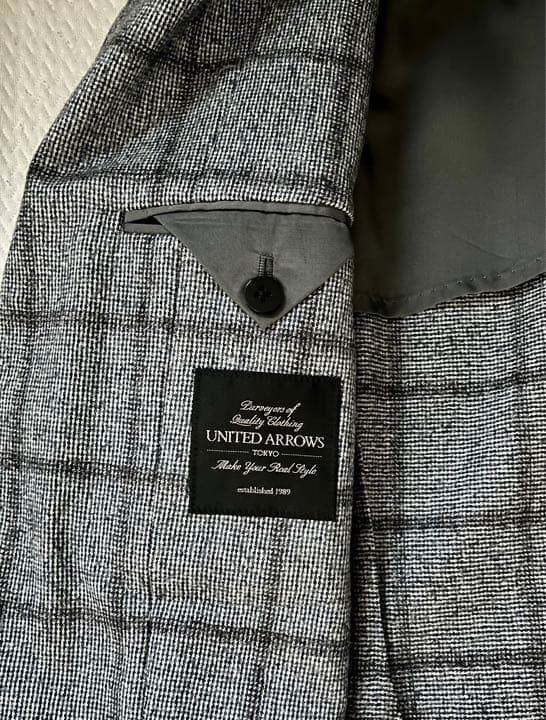 【専用】united arrows チェック テーラード ジャケット