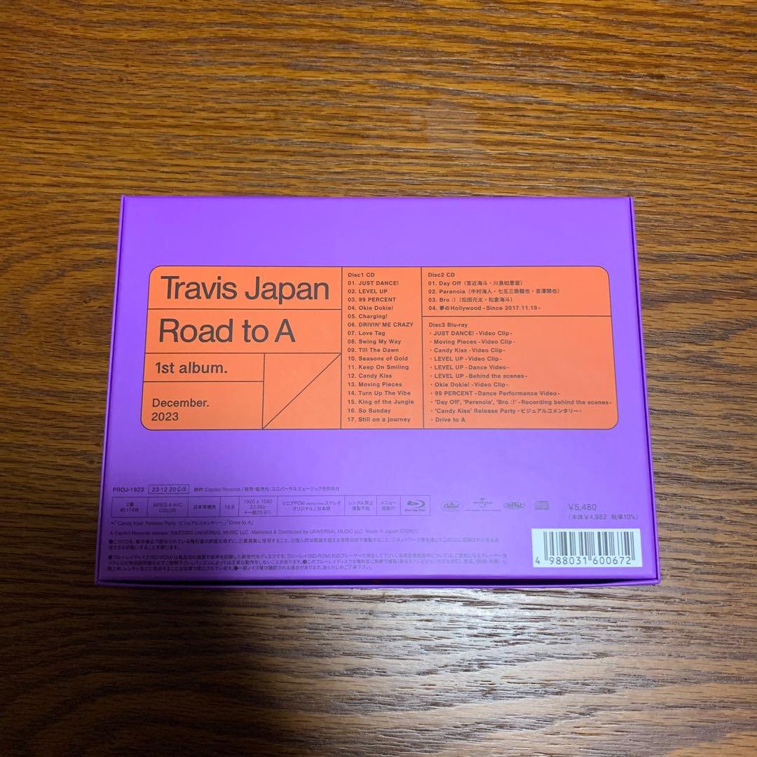 TravisJapan アルバム Road to A FC限定盤 Blu-ray